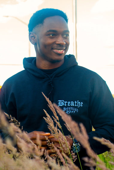 Breathe Embroidered Hoodie